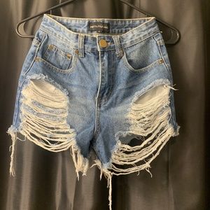 Pretty Little Thing Jean Shorts